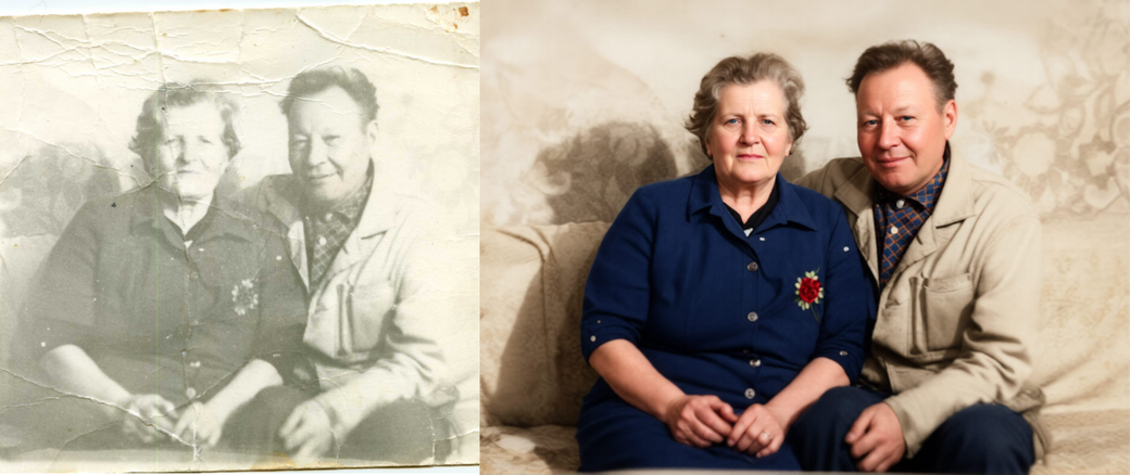 Реставрация старых фотографий